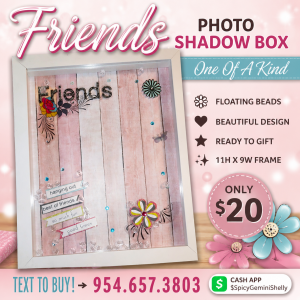 Friends Photo Shadow Box