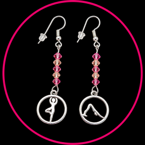 Asymmetrical Gymnastics Earrings