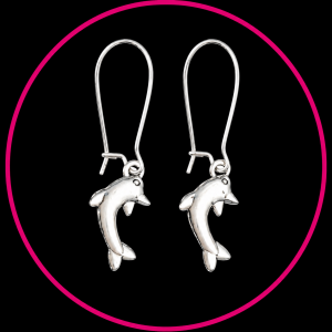 Dolphin Dabgle Earrings