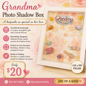 Grandma Photo Shadow Box