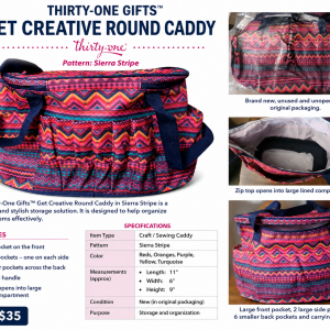 Get Creative Round Caddy