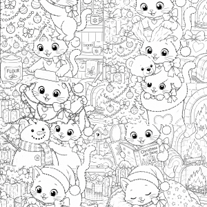 Trouble’s Coloring Club: Christmas Magic