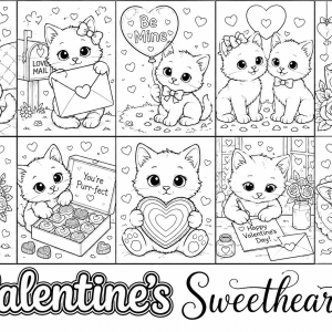 Trouble's Coloring Club: Valentine's Sweethearts