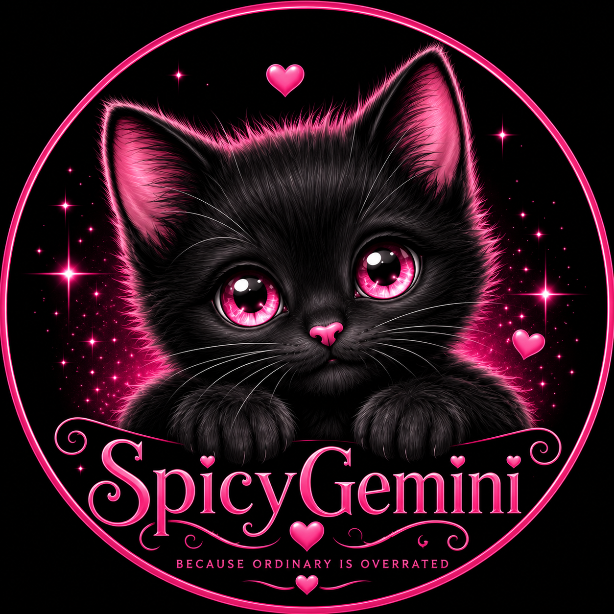 Trouble, the SpicyGemini quality-control kitten